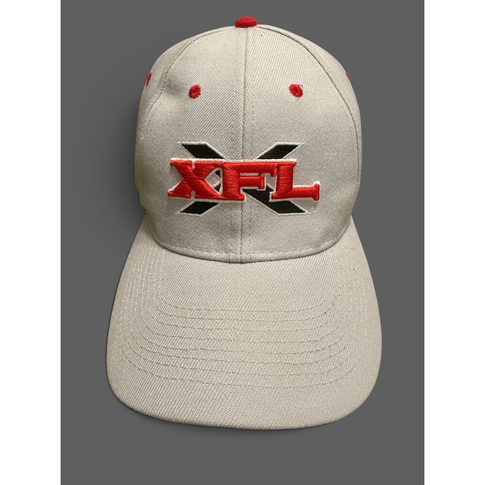 Vintage 2001 XFL Football League Drew Pearson Adjustable Strapback Hat Cap NWT
